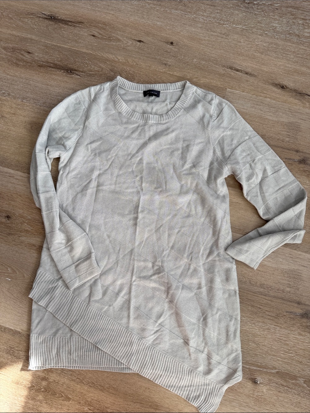 The Limited grey Crewneck Sweater